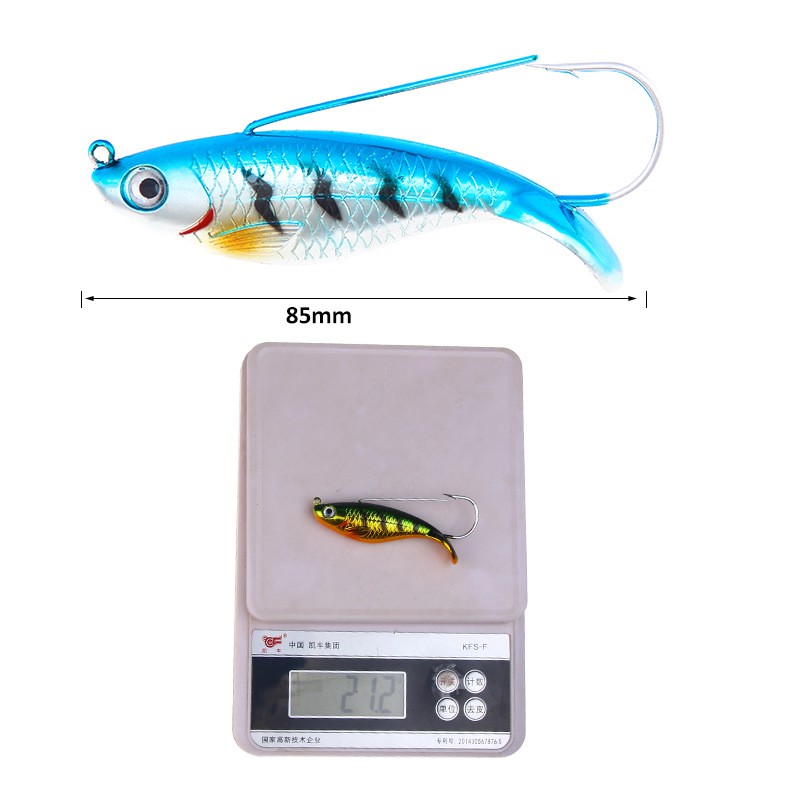 Alat Pancing Umpan Pancing Heavy Sinking Minnow Minnow Lure CrankSet Alat Pancing Murah CrankBait relix nusantara 8.5cm/21.2g Umpan Pancing Buatan Umpan Ikan Umpan Mancing