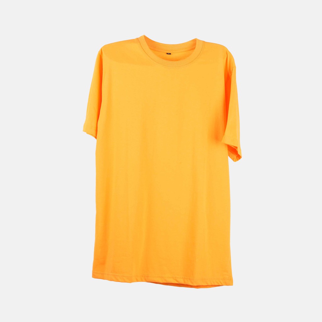 kaos polos mustard