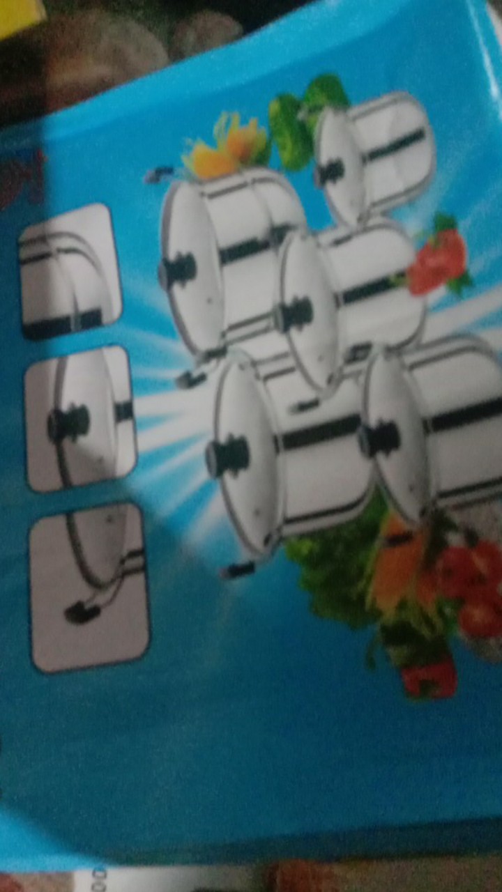 Panci Set5 Pcs Tutup Kaca Panci Set Stainless Steel Panci Beranak Ada Kukusan Murah Pabrikwps