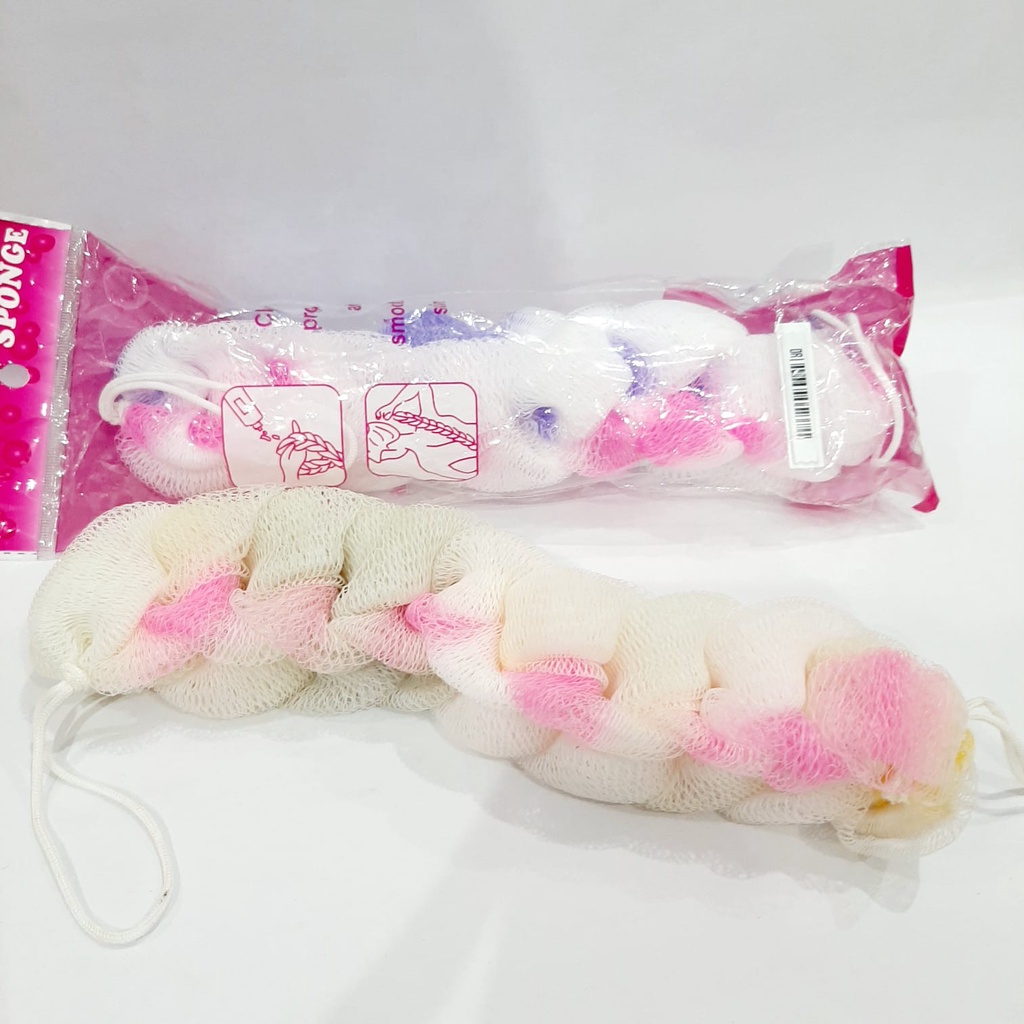 Spon mandi kepang 40gr /Spon mandi / Spon mandi punggung /Spon kepang