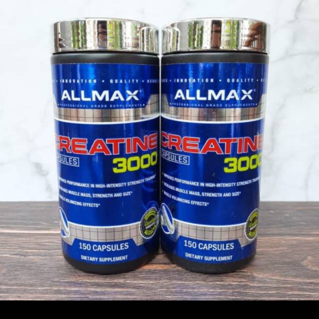 Allmax Creatine 3000 150 Capsules Creatine Monohydrate Kapsul