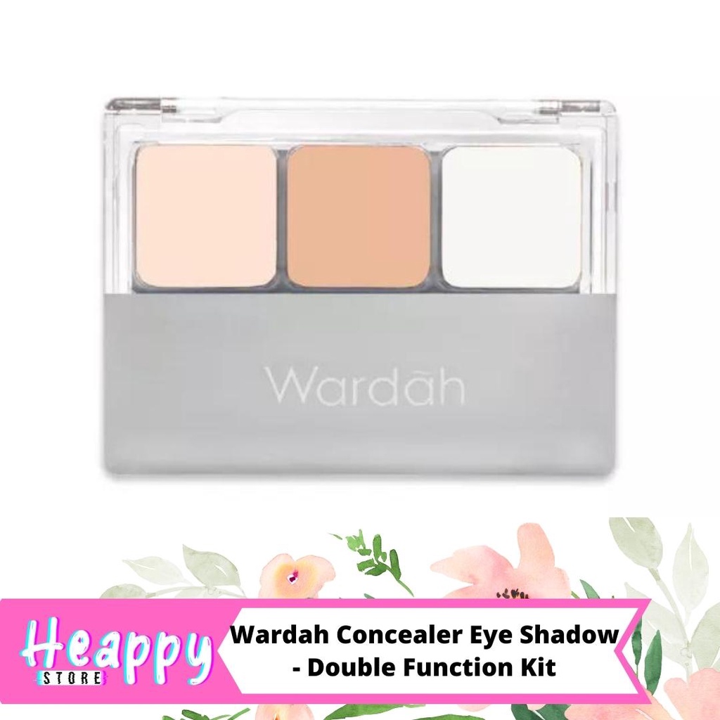 Wardah Concealer Eye Shadow - Double Function Kit