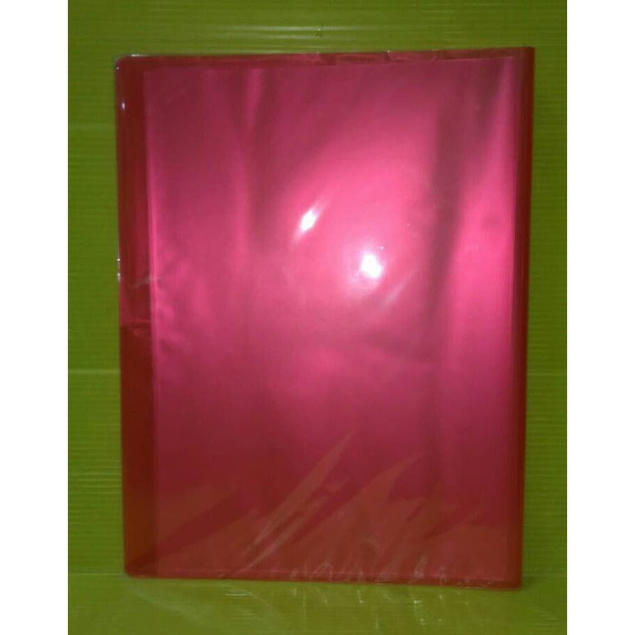 

NEW Inter X Clear Holder A4 20 Lembar MERAH | Display Book A4 20 Lembar TERLARIS