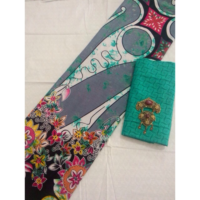 Set Kain Batik +Embos (geser)