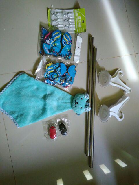 Hanger Handuk Tempel Tanpa Paku