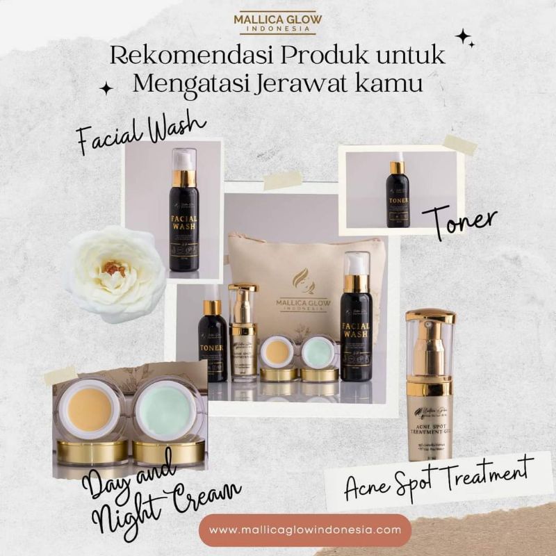 MALLICA GLOW Paket Acne