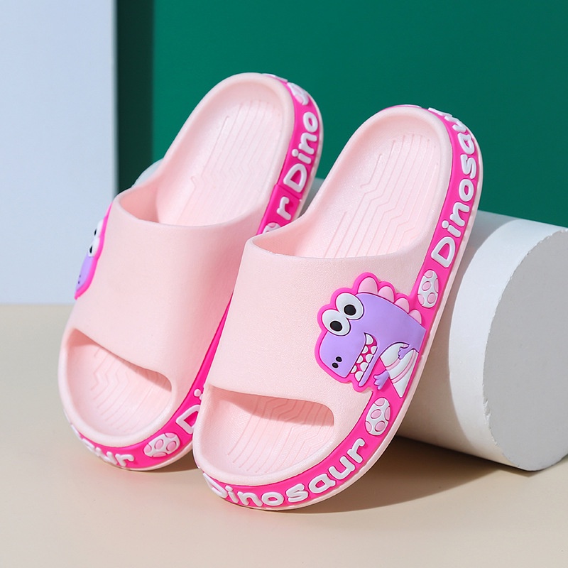 SA-C Sendal / Sandal Anak Eva Lembut Karakter Dino Lucu Non-slip 0790