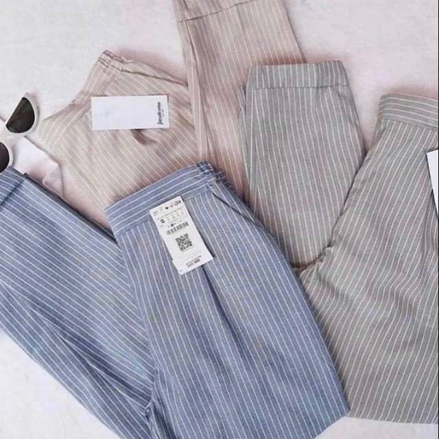 Celana Kulot Katun Uniqllo Pants Size Jumbo Bahan Cotton Twill Stretch Premium / Celana Korea / Celana Oversize Katun Twill   EYSA PANTS / CELANA SALUR / CELANA WANITA