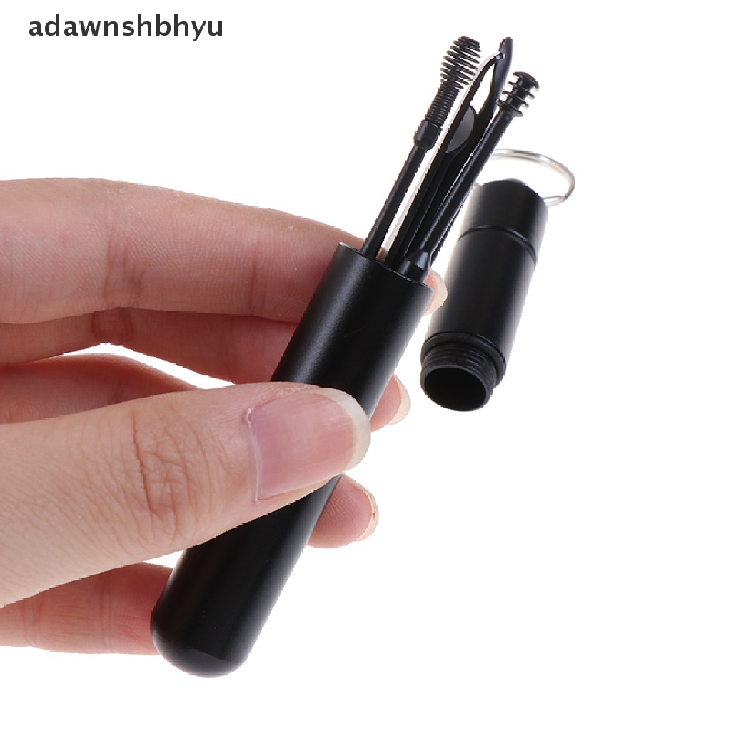 Adawnshbhyu 6Pcs Set Pembersih Telinga Portable Ear Wax Remover Alat Pembersih Telinga Kuret Earpick