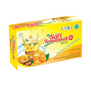 

MINUMAN SARI TEMULAWAK 85 MADU JERUK ( 1 Box 10 sachet )SARI TEMULAWAK INSTAN