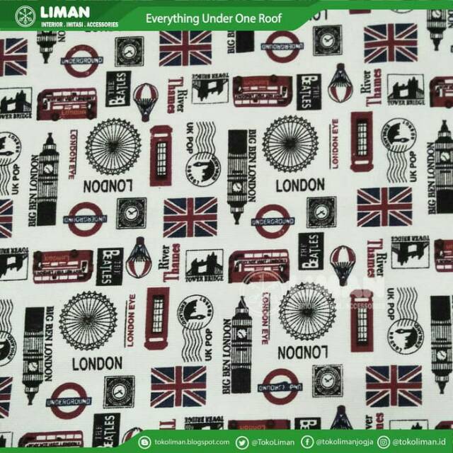 KAIN KANVAS MOTIF LONDON
