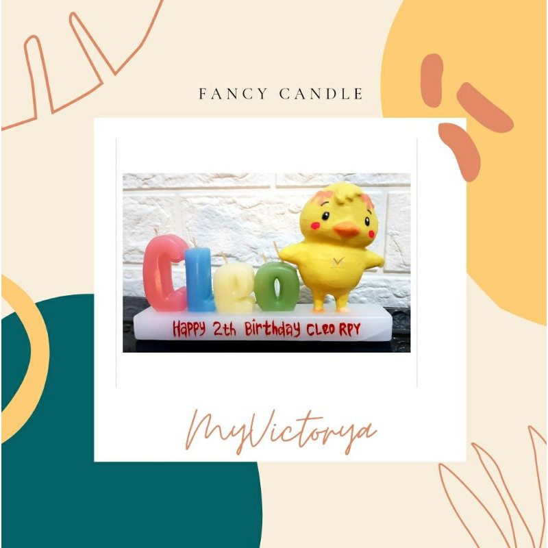 LILIN NAMA/LILIN CUSTOM/LILIN HURUF/LILIN ULTAH/LILIN ALPHABET/LILIN KARAKTER