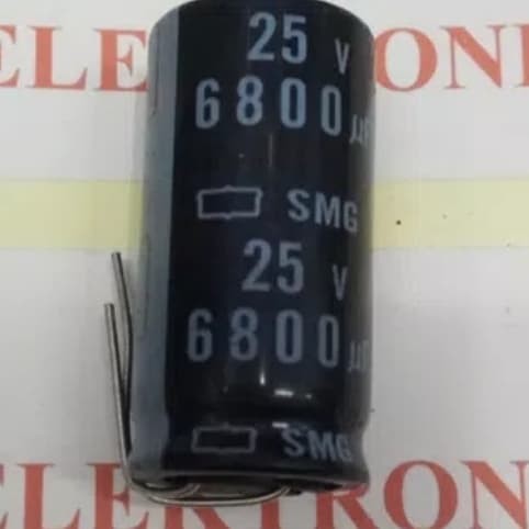 New elco 6800 25v 6800uf kmg