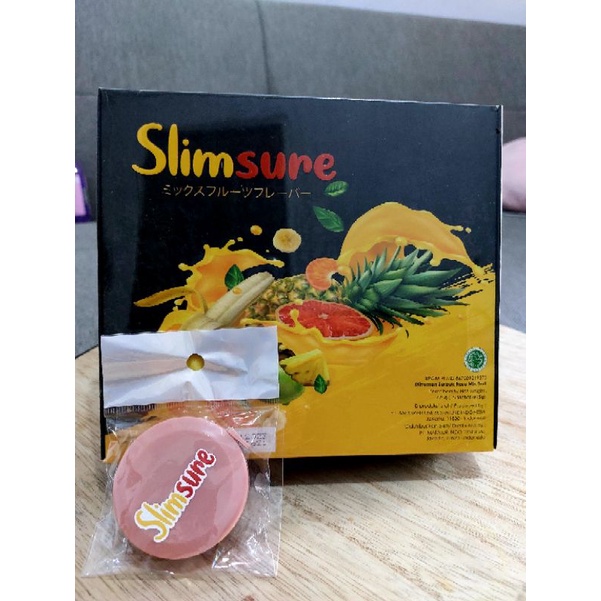 

[ COD ] SLIMSURE BLOCKFAT PELANGSING BADAN 15 SACHET FREE METERAN BADAN