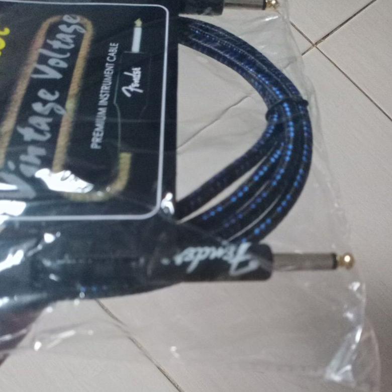 Kabel Jack Gitar Fender 3 Meter