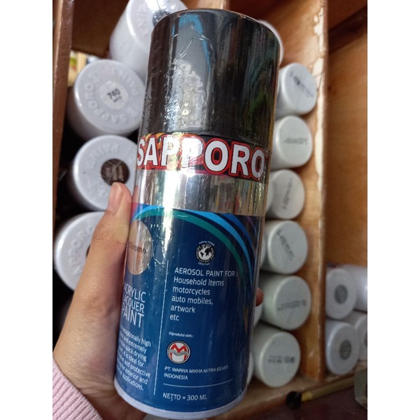 Sapporo Spray Chrome / Cat Motor Spray / Pilox Sapporo