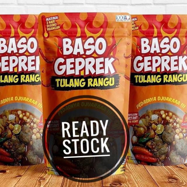 

BASO GEPREK TULANG RANGU BY SAMI RAOS ORIGINAL