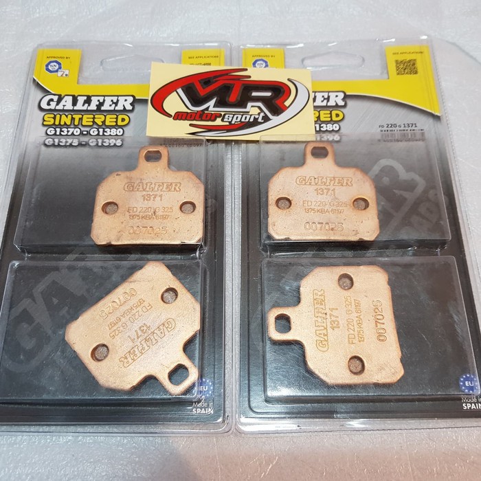 kampas rem galfer fd220 brembo 2 piston