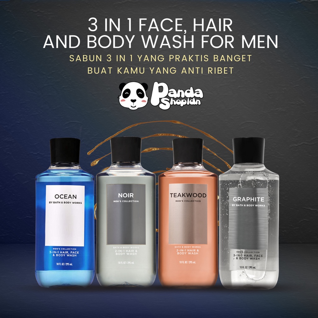 BBW 2 in1 Hair and Body Wash for Men