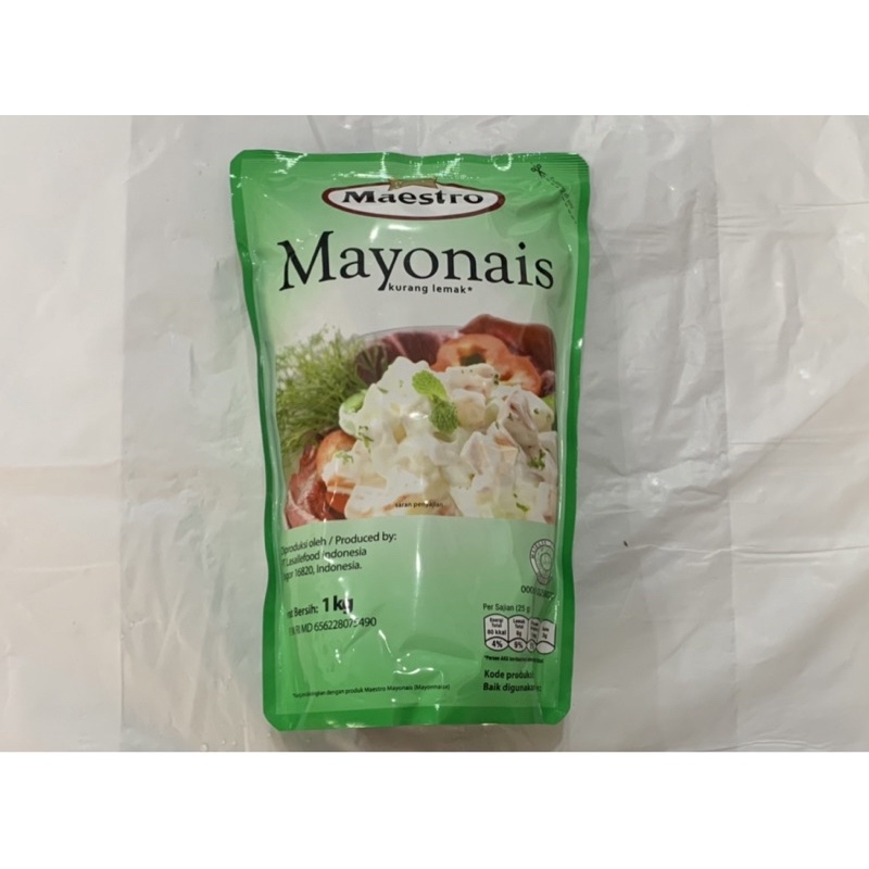 

Maestro Mayonais 1kg STS frozen