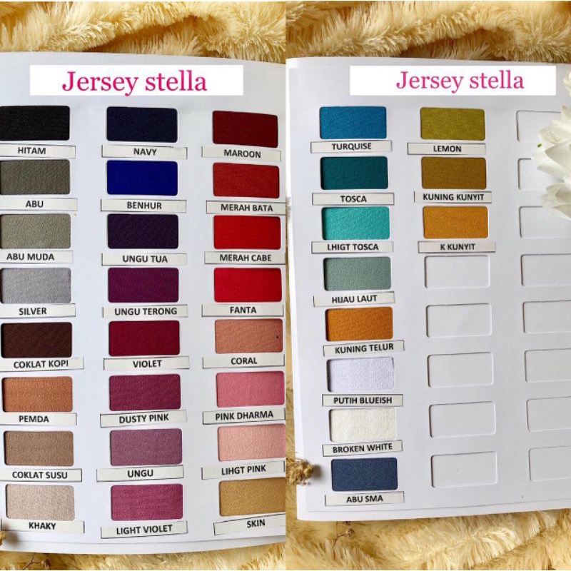 KAIN KILOAN JERSEY STELLA PREMIUM GRAMASI 175s