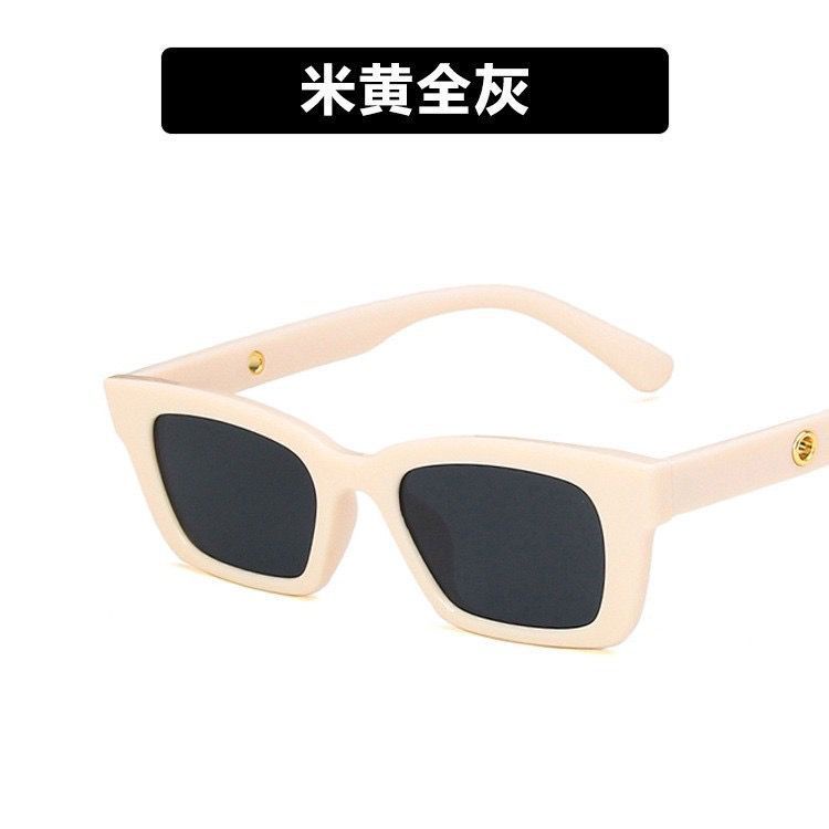 Kacamata kotak  hitam korean fashion anti UV POLARIZED UNISEX