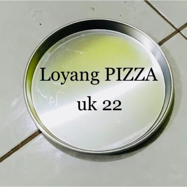 Loyang Pizza 22 cm / Loyang Pizza Pres / Loyang Pizza tanpa sambungan / Loyang