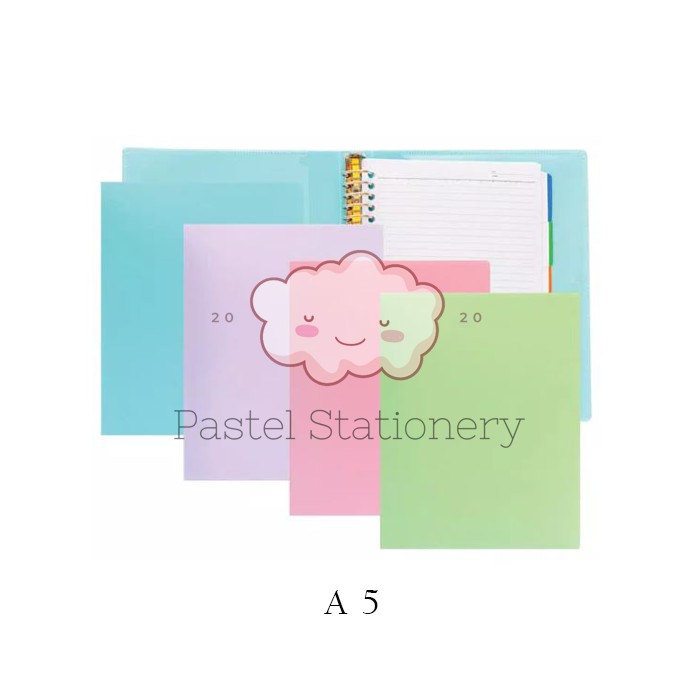 

Binder Note Pastel Color Joyko A5 MHPT-M516 - Buku Tulis Catatan Notebook Ring Loose Leaf