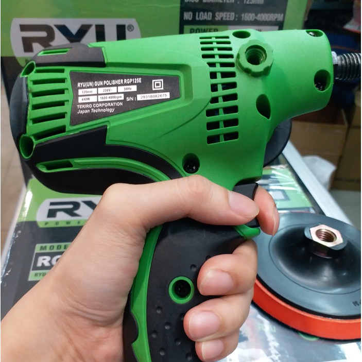 MESIN POLES RYU GUN POLISHER TEKIRO RYU RGP 125E