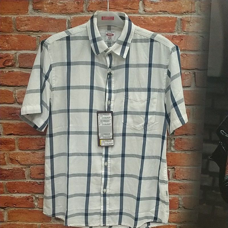 KEMEJA PRIA/ GABRIELLE /LENGAN PENDEK/ORIGINAL 100%