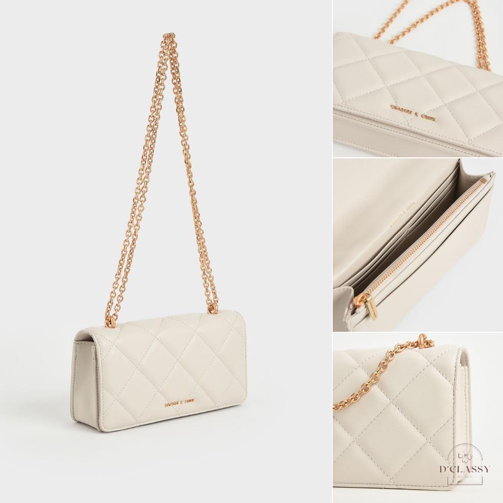 (I8N3) DOMPET CK CHAIN HANDLE QUILTED - CK6-10680924 //Promo@harian