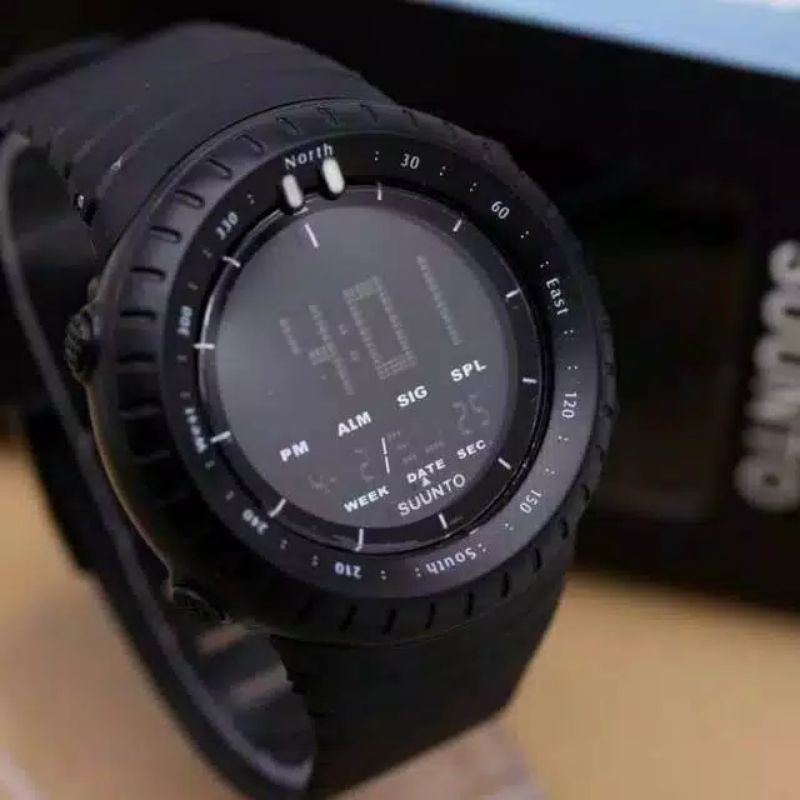 (Terima Cod)Jam Tangan Pria Sunnto Core Digital Strap Rubber(Dikirim Dari Jakarta)