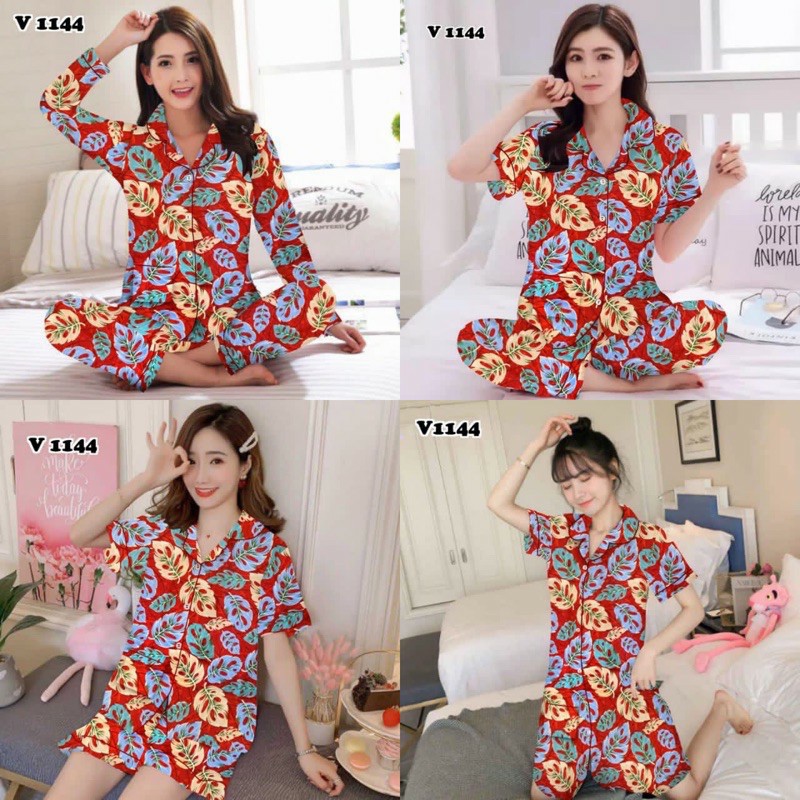 blinqshop BAJU TIDUR PIYAMA MOTIF JANBOL