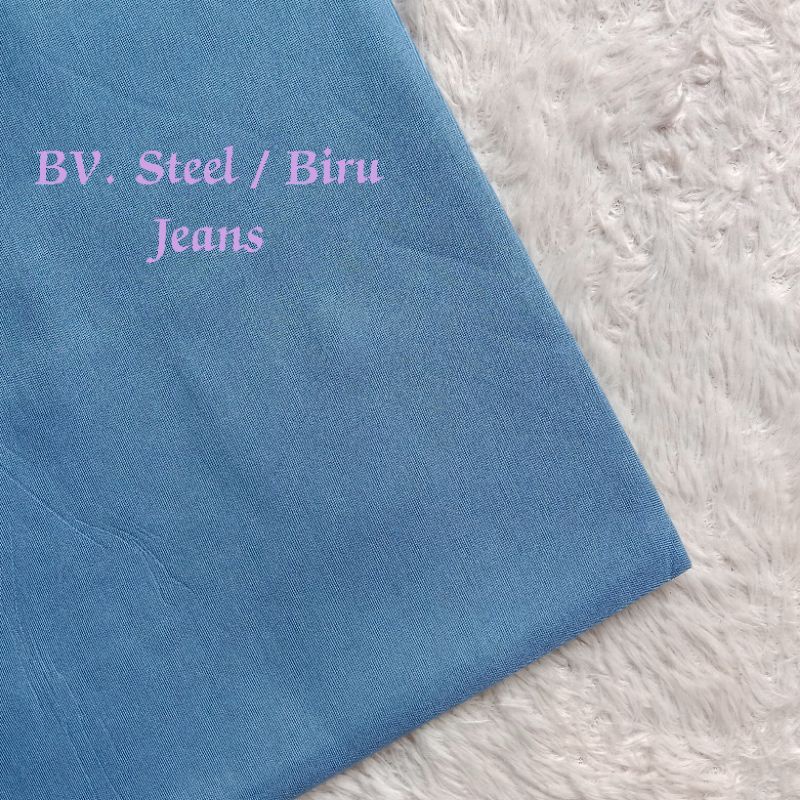 jilbab umama basic voal part 2/segi empat umama basic voal-Biru jeans