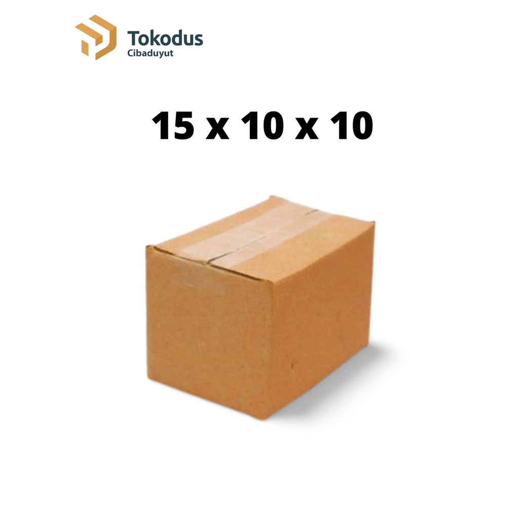 

Kardus Polos | Kardus Box Packing | Kardus Kemasan uk 15 x 10 x 10 cm - Tokodus Cibaduyut