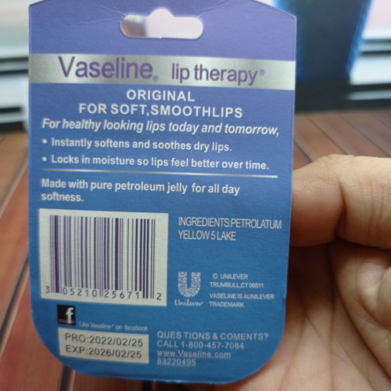 Vaseline Lip Therapy 2 Varian