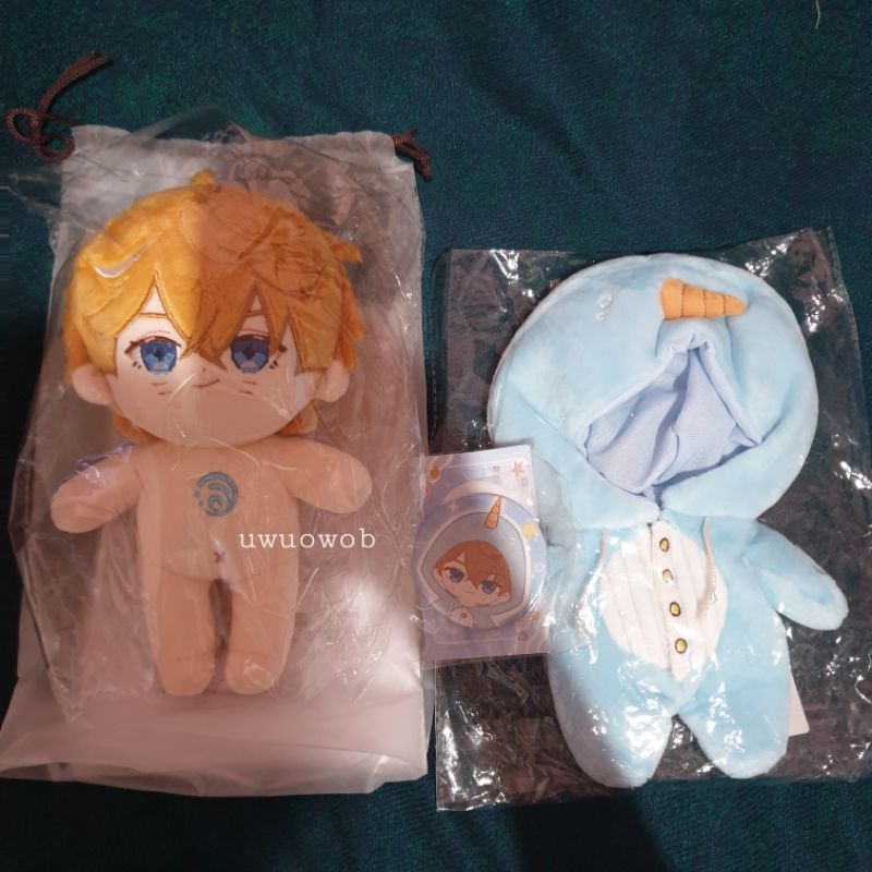 [BOOKED] Childe Omodoki 20cm Doll Plush Fullset with Earrings | Genshin Impact