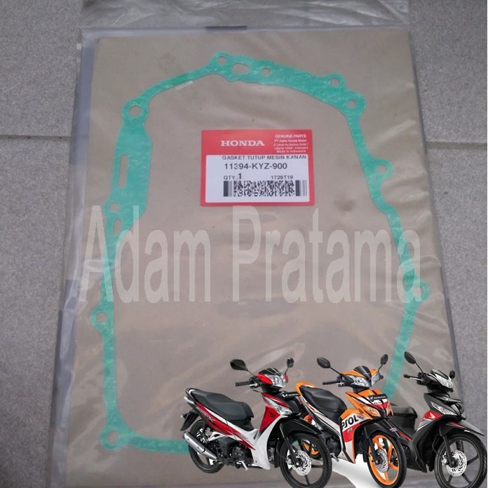 Paking Blok Kopling Supra X 125 fi Supra X 125 Helm In Blade 125 fi 11394-KYZ-900 Perpak Kopling Sup