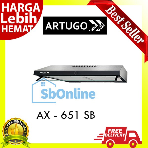 ARTUGO Cooker Hood AX 651 SB