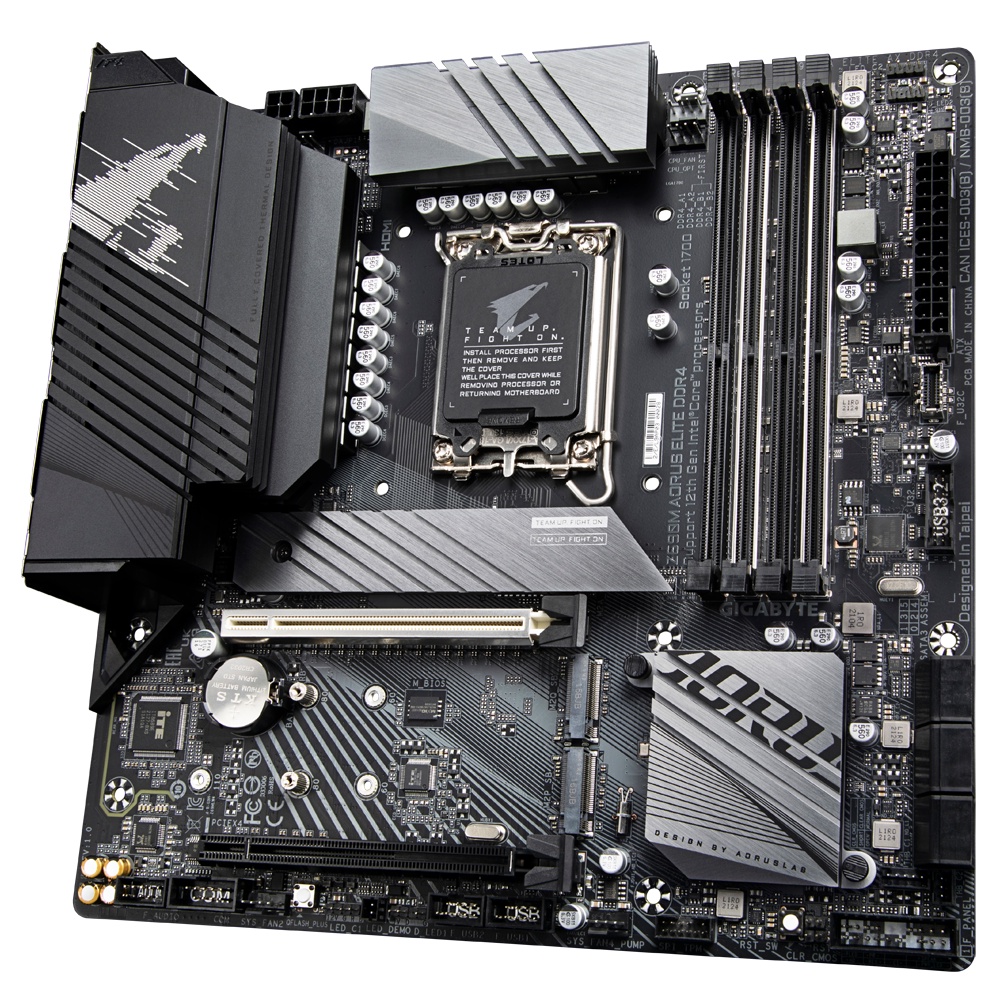 Gigabyte Motherboard Z690M AORUS ELITE DDR4 4 DIMMs USB 3.2 Gen2x2 TYPE-C LGA 1700