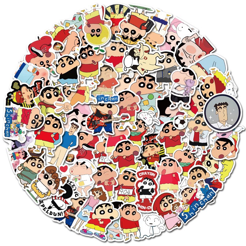 CRY001 – Sticker / Stiker Anime Jepang Crayon Shinchan