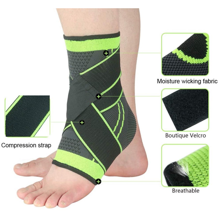 Angkle Brace Ankle Support Deker Pelindung Engkel kaki Body Support