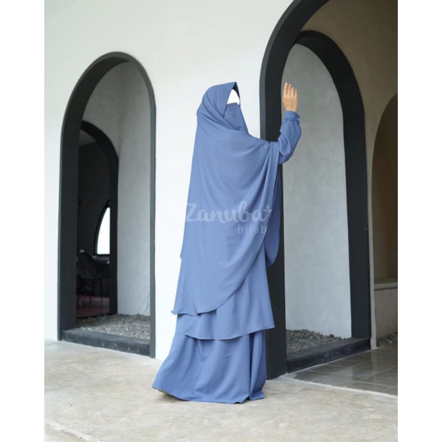 Layer set zanuba hijab