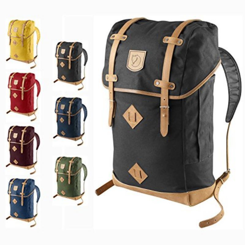 FJALLRAVEN RUCKSACK NO 21 LARGE ORIGINAL BLACK TERMURAH/tas laptop/tas gunung/ Tas bushcraft