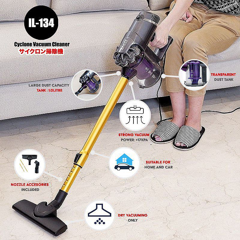 Idealife Handy Vacuum Cleaner - Vacum Penyedot Debu IL-134 / IL134 / IL 134