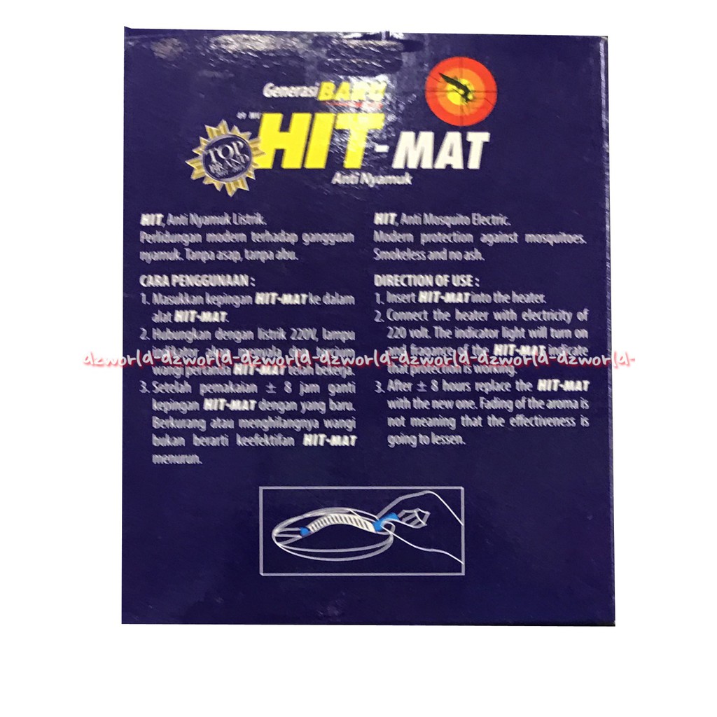 Hit Mat Extra Anti Nyamuk Tanpa Asap Anti Nyamuk Elektrik Obat Nyamuk