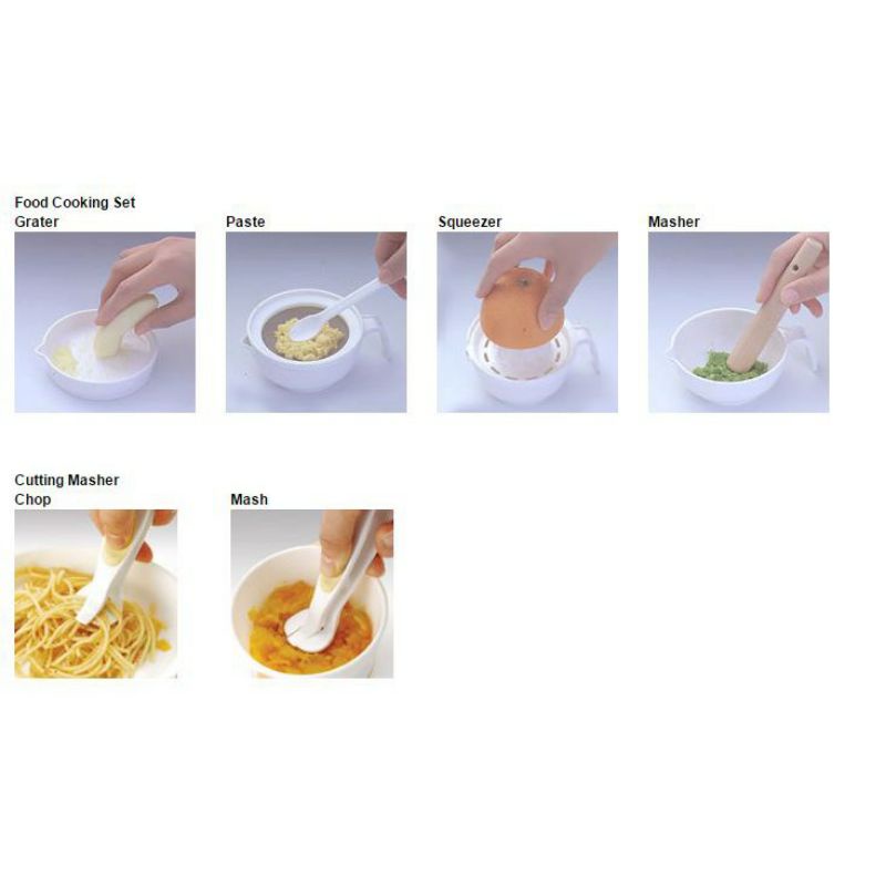 Richell Baby Food Cooking Set B