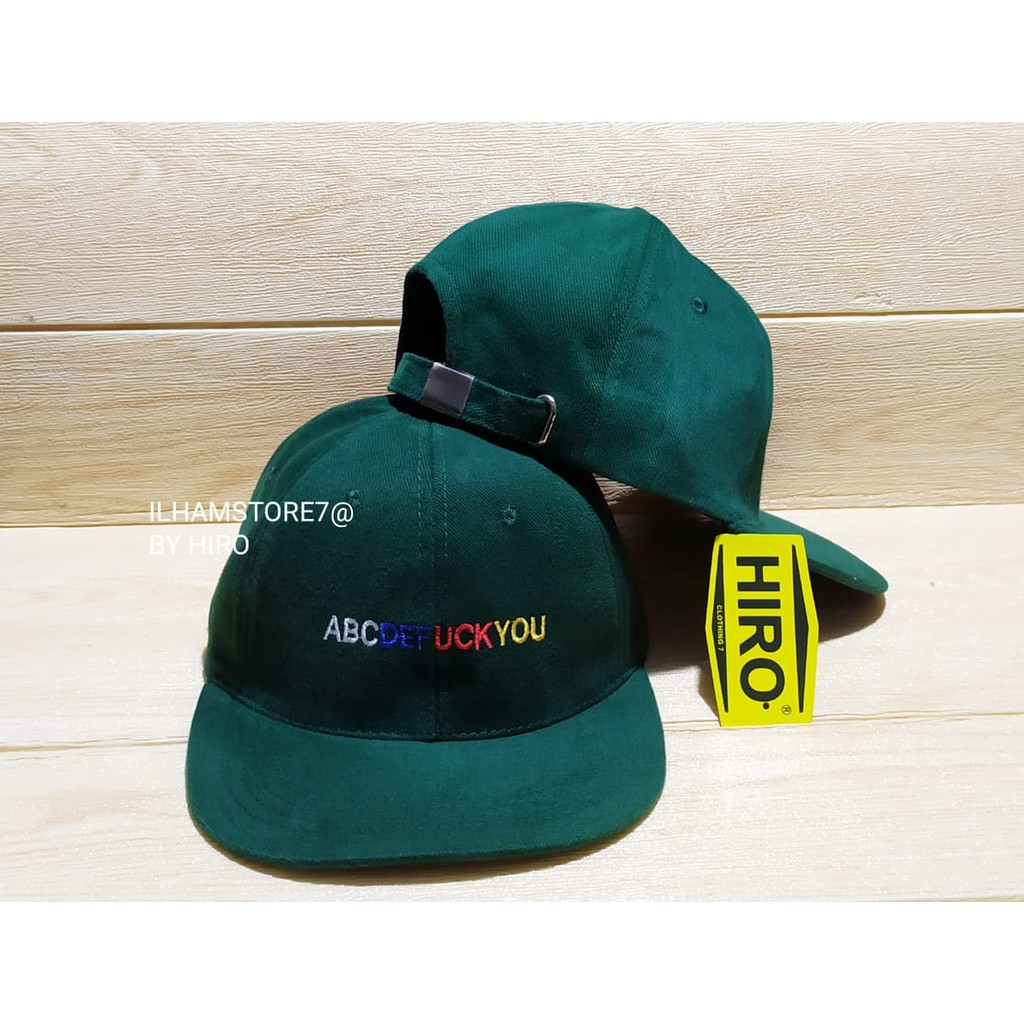 (COD)Topi Snapback Bordir ABC New Model/Topi Distro Keren/Topi Distro Terlaris