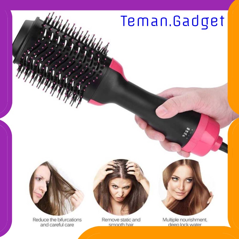 TG-FE199 OLOEY SISIR ROLLER HAIR DRYER RAMBUT 2IN1 VOLUMIZER CURLER COMB WB-336