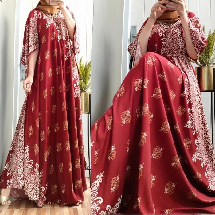 Dress | Gamis Wanita Rayon Luna Maya Dress Jumbo Terbaru Ready Stock